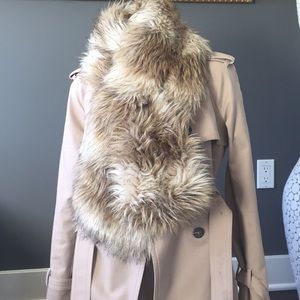 Faux fur scarf wrap